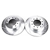 Cross-Drilled and Slotted Brake Rotors Front - image 1