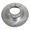 Extreme Performance Drilled And Slotted Brake Rotor Fits Select Late Model Dodge Trucks [Front Left/Driver Side] - image 1