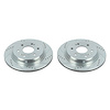 DRILLEDSLOTTED ROTOR PAIR - image 1