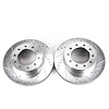 Power Stop Drilled And Slotted Brake Rotor