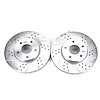 Power Stop Drilled And Slotted Brake Rotor - image 1