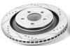 Drilled and Slotted Front Brake Rotor Fits Select Late Model Ford Mustang Models [Left/Driver Side] - image 1