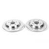Cross Drilled And Slotted Brake Rotors Front