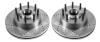 Extreme Performance Drilled And Slotted Brake Rotor Fits Select Late Model Ford F-250, F-350 [Front Left/Driver Side] - image 1