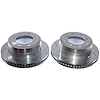 AR85224XPR Rear Drilled, Slotted & Zinc Plated Brake Rotor Pair, Includes PWRAR88224XL & PWRAR85224XR - image 1
