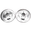 Power Stop Drilled And Slotted Brake Rotor - image 1