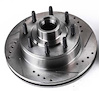 AR8546XL Evolution Drilled And Slotted Front Brake Rotor Fits 1995-2007 Ford E-Series Vans [Left/Driver Side]