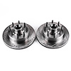 Power Stop Drilled And Slotted Brake Rotor - image 1