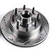 AR8546XR Evolution Drilled And Slotted Front Brake Rotor Fits 1995-2007 Ford E-Series Vans [Right/Passenger Side]