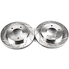 Cross-Drilled and Slotted Brake Rotors Front - image 1