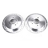 Power Stop Drilled And Slotted Brake Rotor - image 1