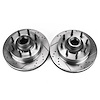 Power Stop Drilled And Slotted Brake Rotor - image 1