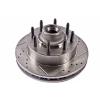 Extreme Performance Drilled And Slotted Brake Rotor Fits Select 1999-2002 Ford Truck/SUV Models [Front Right/Passenger Side] - image 1