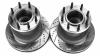 Extreme Performance Drilled And Slotted Brake Rotor Fits Select 1999-2002 Ford Truck F-350 Trucks [Front Left/Driver Side] - image 1