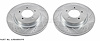 Cross-Drilled and Slotted Brake Rotors Front - image 1