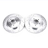 Power Stop Drilled And Slotted Brake Rotor - image 1