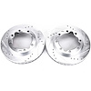 Power Stop Drilled And Slotted Brake Rotor - image 1