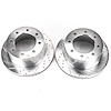 Power Stop Drilled And Slotted Brake Rotor - image 1