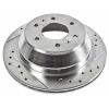 Drilled And Slotted Rear Brake Rotor Fits Select 2002-2009 Chevy, GMC, Oldsmobile, Isuzu, Saab Models [Right/Passenger Side] - image 1