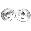 Cross-Drilled and Slotted Brake Rotors Front - image 1