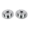 Power Stop Drilled And Slotted Brake Rotor - image 1