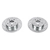 Power Stop Drilled And Slotted Brake Rotor - image 1