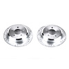 Power Stop Drilled And Slotted Brake Rotor - image 1