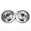 Power Stop Drilled And Slotted Brake Rotor - image 1