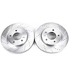 Power Stop Drilled And Slotted Brake Rotor - image 1