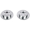 Cross-Drilled and Slotted Brake Rotors Rear - image 1