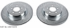 Cross-Drilled and Slotted Brake Rotors Rear - image 1