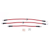 Braided Stainless Steel Hose Kit - 1999-2004 Toyota Tacoma 4WD - Front & Rear Set - image 1