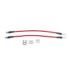 Braided Stainless Steel Hose Kit - 1994-1998 Ford Mustang SVT Cobra R - Front Set - image 1