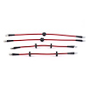 Braided Stainless Steel Hose Kit - 1998-2002 BMW Z3 M-Series - Front & Rear Set - image 1