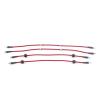 Braided Stainless Steel Hose Kit - 2009-2016 BMW Z4 SDrive30i & SDrive35i - Front & Rear Set - image 1