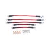 Braided Stainless Steel Hose Kit - 1993-1997 Chevrolet Camaro w/Rear Disc Brakes - Front & Rear Set - image 1