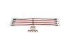 Braided Stainless Steel Hose Kit - 2012-2015 Chevrolet Camaro ZL1 - Front & Rear Set - image 2