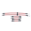 Braided Stainless Steel Hose Kit - 1996-1999 Volkswagen Golf GL & GTI - w/Rear Disc Brakes - Front & Rear Set - image 1