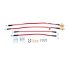Braided Stainless Steel Hose Kit - 2015-2019 Ford Mustang EcoBoost & GT - w/4 & 6 Piston Calipers - Front & Rear Set - image 1