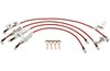 Braided Stainless Steel Hose Kit - Jeep Wrangler JL - 4 in. Lift & 342mm Rear Rotor - Front & Rear Set - image 2