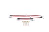 Braided Stainless Steel Hose Kit - 2004-2011 Mazda RX-8 - Front & Rear Set - image 2