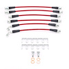 BH00172 Braided Stainless Steel Front Hose Kit for 2003-2009 Toyota 4Runner, 2005-2009 Lexus GX470 - image 1