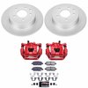 Z23 Daily Driver Premium Carbon-Fiber Ceramic Pad, Fully Coated Rotor, and Powder Coated Caliper Kit for 2007-2018 Nissan Sentra