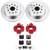Z23 Daily Driver Premium Carbon-Fiber Ceramic Pad, Fully Coated Rotor, and Powder Coated Caliper Kit for 2001-2005 Lexus GS430