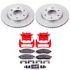 Z23 Daily Driver Premium Carbon-Fiber Ceramic Pad, Fully Coated Rotor, and Powder Coated Caliper Kit for 2004-2005 Nissan TITAN