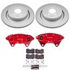 Z23 Daily Driver Premium Carbon-Fiber Ceramic Pad, Fully Coated Rotor, and Powder Coated Caliper Kit for 2011-2013 INFINITI M37