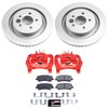 Z23 Daily Driver Premium Carbon-Fiber Ceramic Pad, Fully Coated Rotor, and Powder Coated Caliper Kit for 2015-2023 Ford Mustang