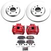 Z23 Daily Driver Premium Carbon-Fiber Ceramic Pad, Fully Coated Rotor, and Powder Coated Caliper Kit for 2018-2020 Buick Regal