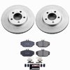Z23 Daily Driver Premium Carbon-Fiber Ceramic Brake Pad and Fully Coated Rotor Kit for 1994-2000 Ford Taurus