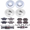 Z23 Daily Driver Premium Carbon-Fiber Ceramic Brake Pad and Fully Coated Rotor Kit for 2006-2009 Pontiac Solstice